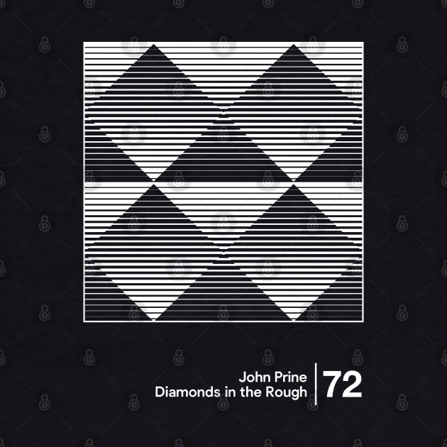 Diamonds In The Rough / Minimal Style Graphic Artwork by saudade